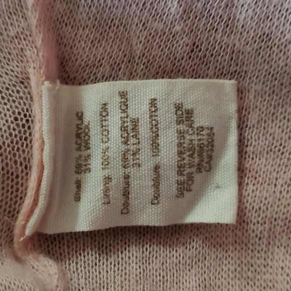 Free People Hooded Striped Sweater  Size XS Wool Blend Lined Kangaroo Pocket - Picture 7 of 9